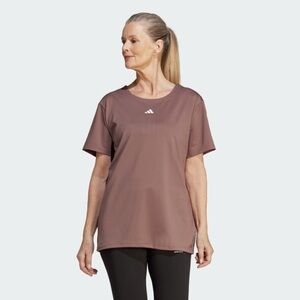 Adidas Women's Short Sleeve Tee in Brown